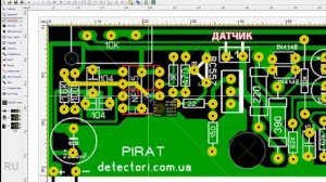 Делаем печатную плату ,с эскиза готовой