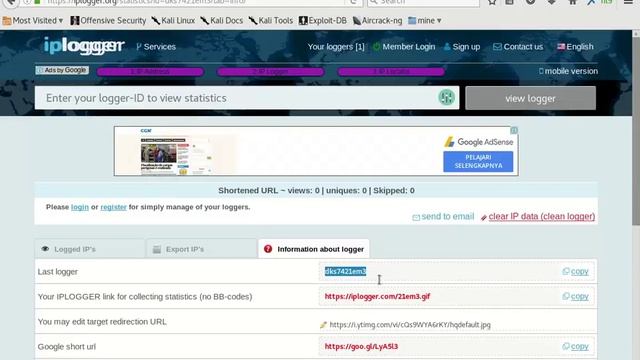 How to find & get ip of someone using ip logger смотреть онлайн
