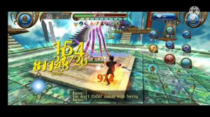 Testing old scarlet sakura fairy sword with some low budget crap- toram online