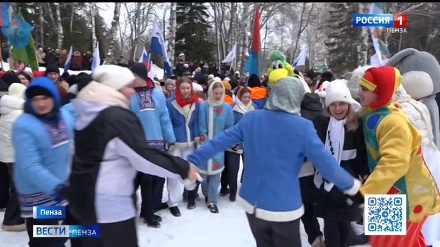 В ПГУ ярко отметили День российского студенчества // Россия-1.Пенза