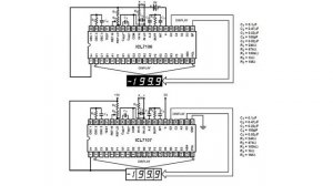 ADC Microcircuits ICL7106 and ICL7107 for Meters