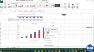 Excel Tricks : How To Create Waterfall Chart In Excel | Excel Graphs | Excel Tips || dptutorials