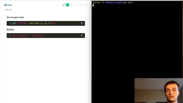 Meld: Using a Git Merge Tool смотреть онлайн