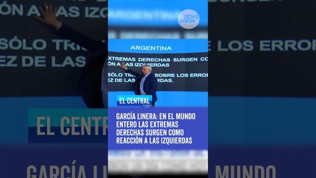 García Linera:En el mundo entero las extremas derechas surgen como reacción a las izquierdas #short смотреть онлайн