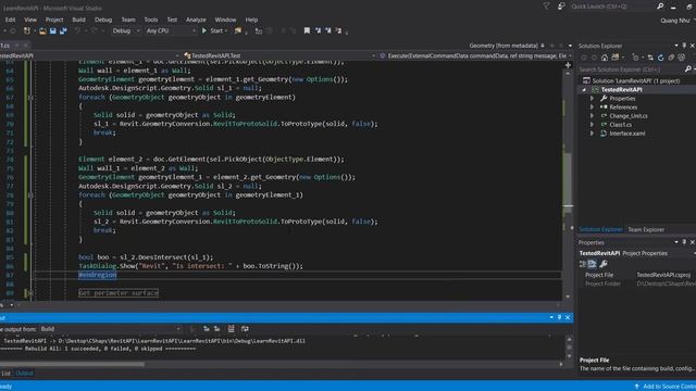 Check to intersect using ProtoGeometry.dll of Dynamo in Revit API