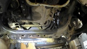 Тоета Прадо 120 v6 снятие поддона ДВС не снимая мотора.описание ниже.