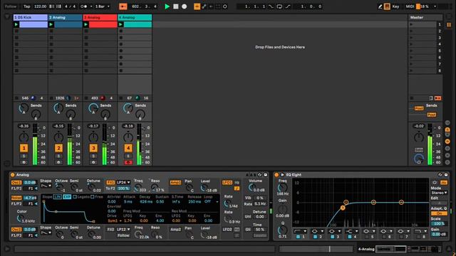 Dub Melodic Techno | Ableton Live | Workflow & Live Act | 130821