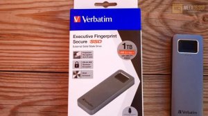 Verbatim Executive Fingerprint Secure обзор. Внешний SSD диск с шифрованием и сканером пальца