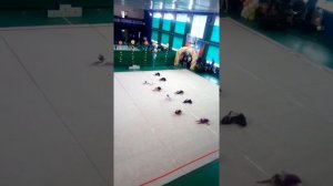 Первое соревнование АНИ ( 5 лет ) по ОФП по художественной гимнастике/ rhythmic gymnastics event