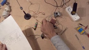 Генератор на TL494, с использованием антенны