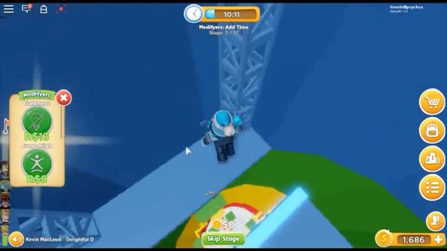 Roblox Climb Time | Me vs godplayerthe3td - Racing in a Public Server смотреть онлайн