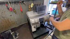 Disassembly of the coffee machine, Coffee Maschine Saeco aulika