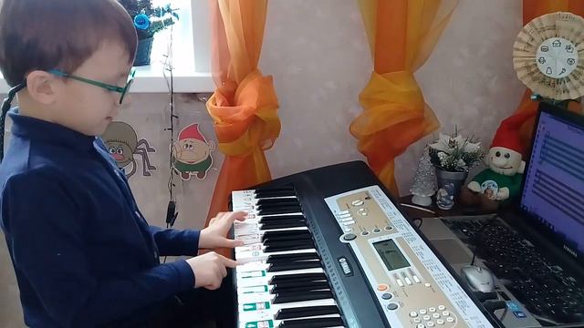 SOFT MOZART Winter Recital 2019-2020 Dima (6) plays Tonic and Guard H Heiner смотреть онлайн