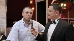 Ведущий на свадьбу Омск тамада Сергей Данилов Интервью на свадьбе