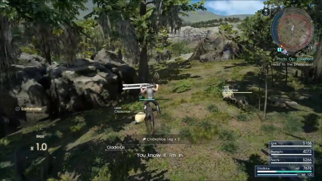 Final Fantasy XV Gameplay - HOW TO PLAY AS GLADIOLUS, IGNIS AND PROMPTO!!! смотреть онлайн