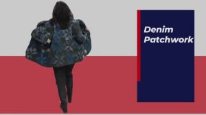 Женский жакет из джинсов в стиле пэчворк✂✂✂.mp4