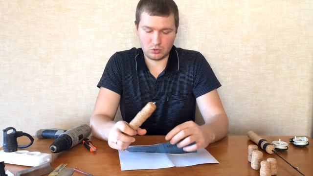 Зимняя удочка своими руками смотреть онлайн