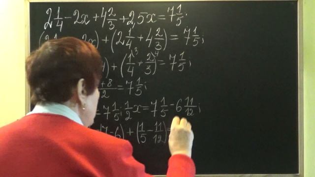 СЛОЖНЫЕ УРАВНЕНИЯ СО СМЕШАННЫМИ И ДЕСЯТИЧНЫМИ ДРОБЯМИ. Примеры | МАТЕМАТИКА 6 класс
