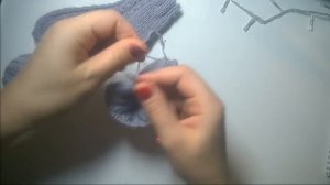 Вяжем детские носочки