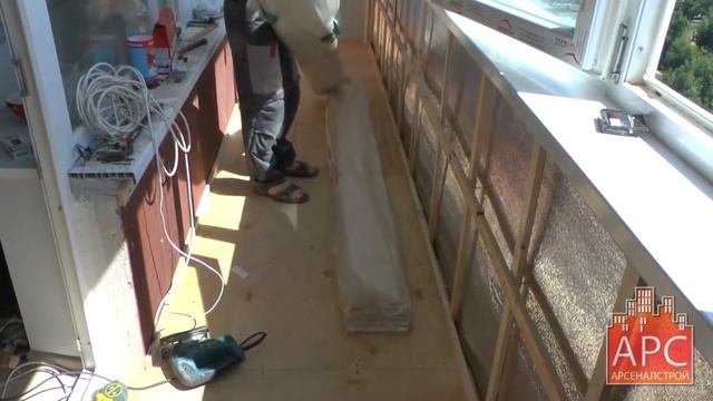 Технология комплексного ремонта шестиметровой лоджии П-68 под ключ смотреть онлайн