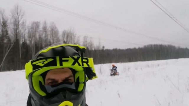 Урочище Вахромеево, не смогли доехать на квадроциклах.