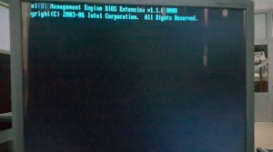 2206 End of POST HECI Failure system halted Power cycle the system to reboot FIX