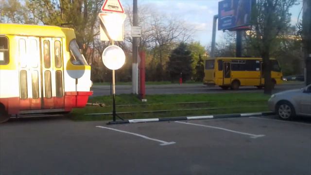 Трамваи Одессы (Посёлок Котовского) №3 {учебный} смотреть онлайн