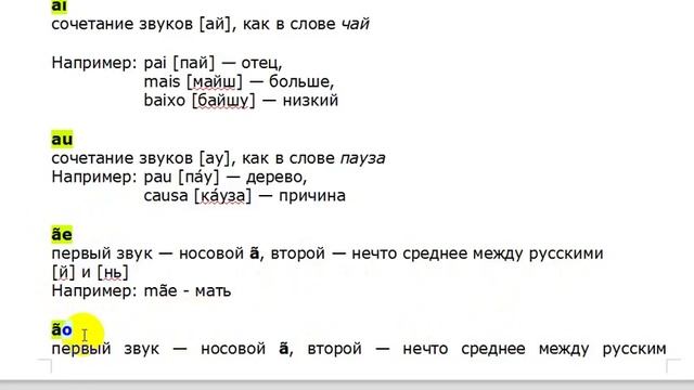 Португальский бразильский 6 занятие смотреть онлайн