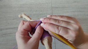 Балерина крючком//Часть 2 - туловище, пуанты//Подробный попетельный мастер класс//Кукла амигуруми//