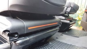 Установленные сиденья BMW E65 в Volkswagen Multivan VW T5