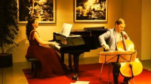 Liechtensteinisches #LandesMuseum: #Gesprächskonzert mit Elesin (#Cello) und Knyazeva (#Piano) (VI)