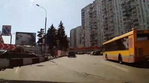 Видео проезда Avia Parking Внуково по Боровскому шоссе