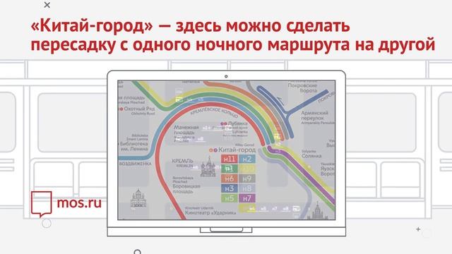 Ночные маршруты общественного транспорта