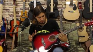 Шикарная гитара санбёрст Fabio обзор