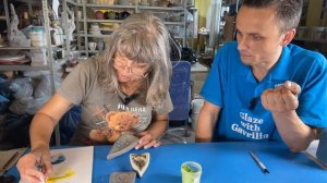 Подглазурная роспись от А до Я за 20 мин