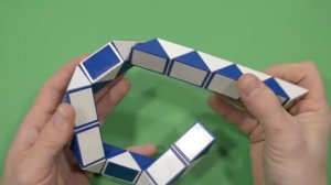 Змейка Рубика Венок Rubik`s Snake Wreath