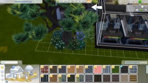 Строительство компьютерного клуба на горе Комореби - последние штрихи (Sims 4)