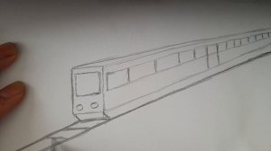 Tren çizim -Train drawing
