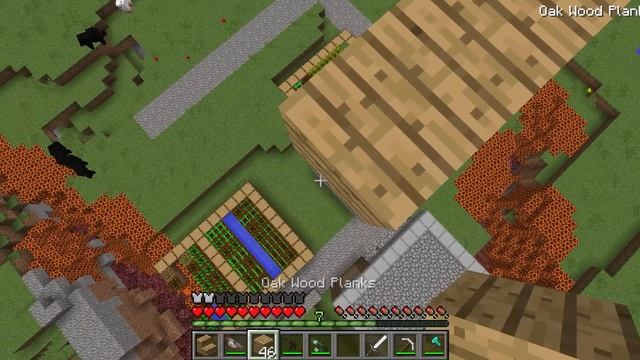 ОГРОМНАЯ ТРЕЩИНА ПОЯВИЛАСЬ В МОЕЙ ДЕРЕВНЕ ЖИТЕЛЕЙ В МАЙНКРАФТ Топовский Minecraft смотреть онлайн