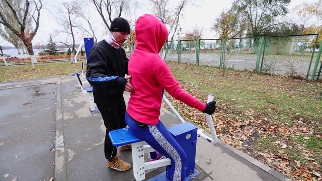 #ВСЕМСПОРТ - Тренировка на уличных тренажерах [2 сезон - 2 серия]