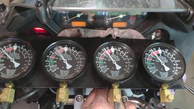 honda cbf 600 PS38 синхронизация карбюраторов Carburetor synchronization смотреть онлайн