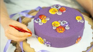 Удивила СВЕКРОВЬ. ФИАЛКОВЫЙ торт- Я - ТОРТодел!