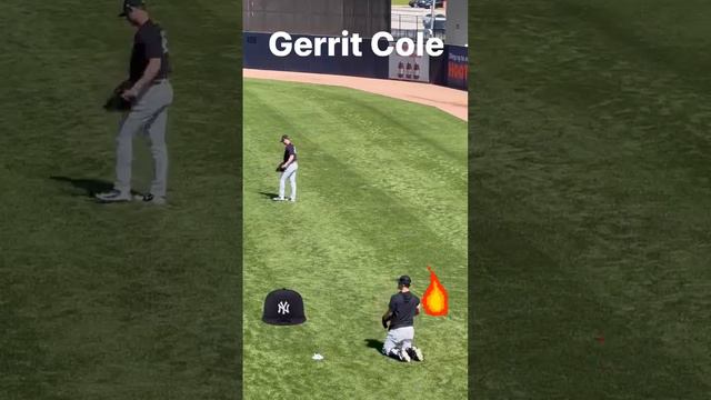 NYY ace Gerrit Cole has had a great spring.  None of the Yankees have hit him, yesterday he K’d 7!