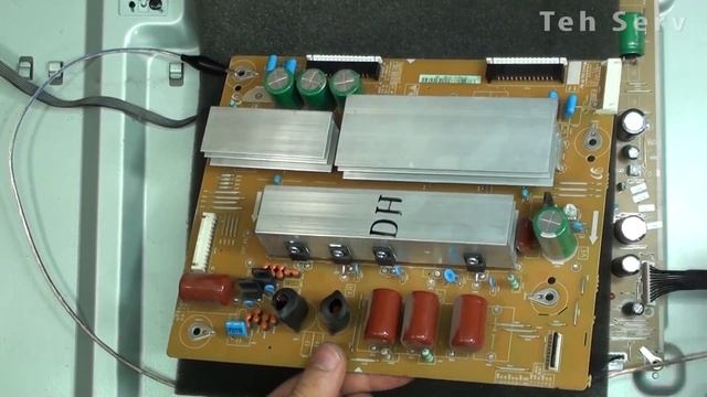 Ремонт плазмы SAMSUNG PS51D450 смотреть онлайн