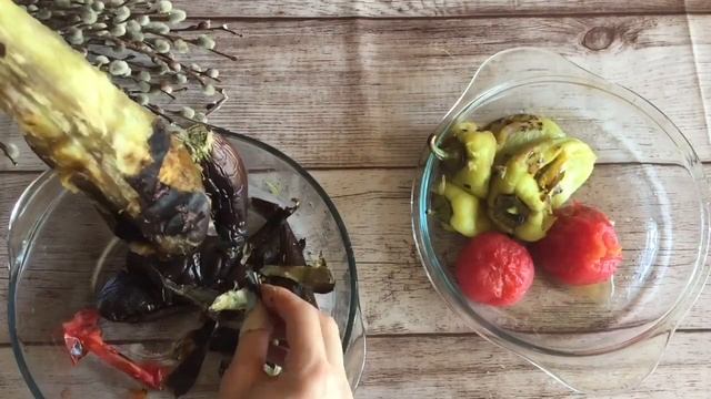 Овощной салат к шашлыку