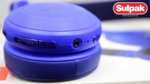 Наушники накладные JBL JBLE45BTBLU(синий) распаковка (www.sulpak.kz)