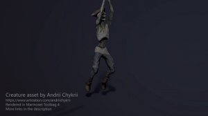 Dead Pirate Creep - Animated Lowpoly Character Showcase (3d model)