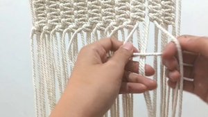 Easy Tutorial Macrame Table Runner | Tutorial Makrame Taplak Meja | Video #10 | #diy #tutorial