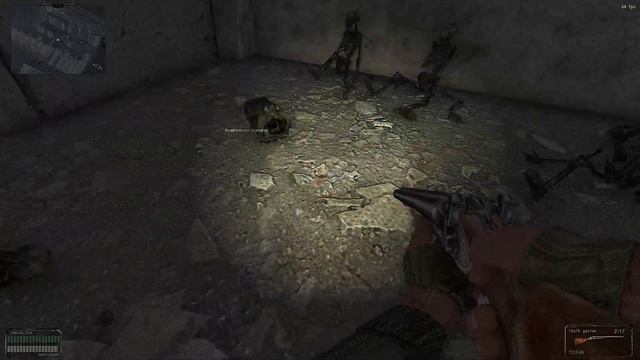 Stalker OLR 2.5. Уничтожить логово кровососов, найти фамильное ружьё, артефакт Магнит. Сталкер