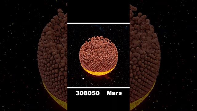 How many Mars can you fit inside the Sun? | 3D Animation Size Comparison #Mars #3d #Sun смотреть онлайн